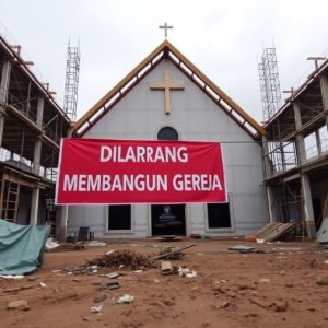 PERNYATAAN PERS – Keprihatinan Atas Penghentian pembangunan Gereja Kristen Jawi Wetan (GKJW) Mojoroto, Kediri